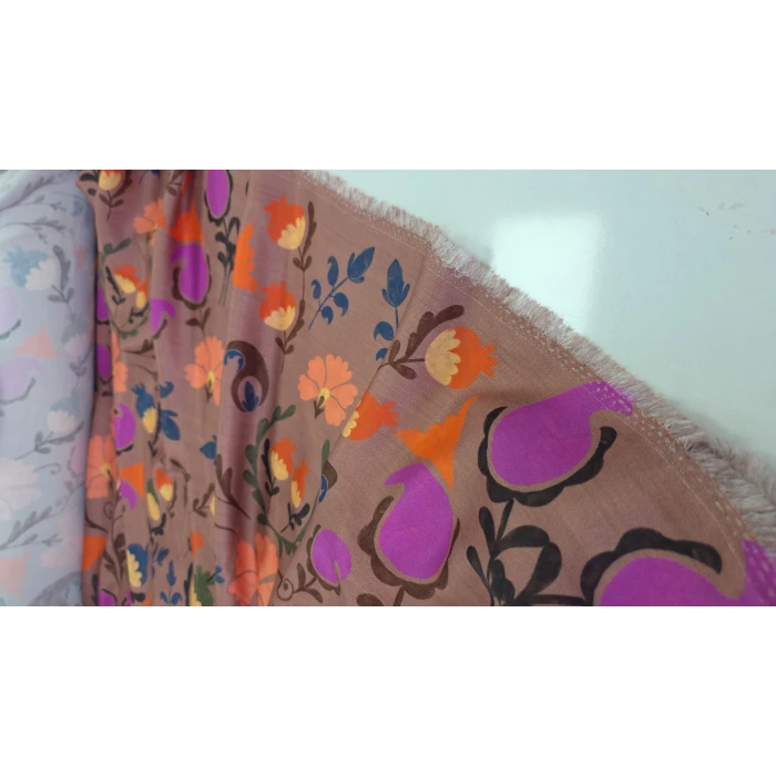 ALKANTARA Floş İpek