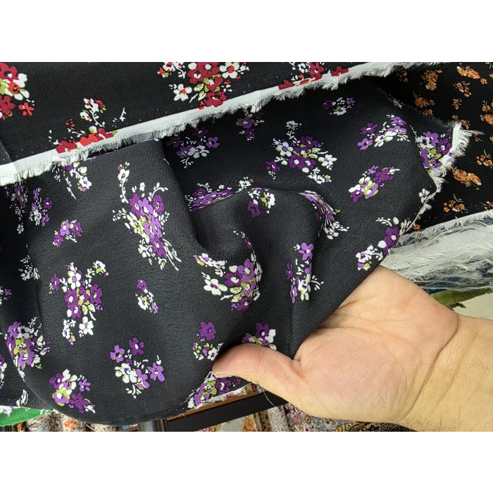 BİR TUTAM ÇİÇEKLER Viskon Maroken