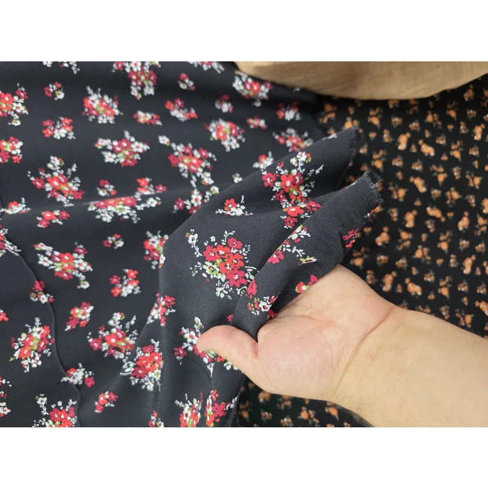 BİR TUTAM ÇİÇEKLER Viskon Maroken