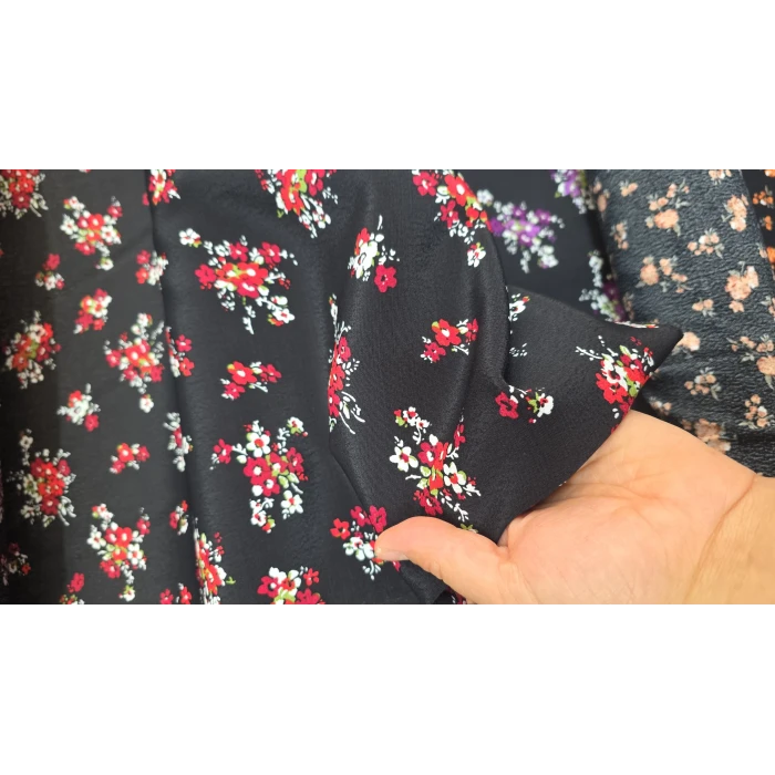 BİR TUTAM ÇİÇEKLER Viskon Maroken