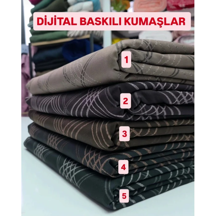 DİJİTAL BASKILI DOUBLE CREPLER