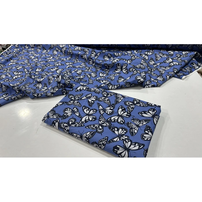 KELEBEKLER Poplin Kumaş