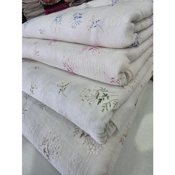 PUF BASKILI MÜSLİNLER