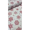 KAR TANELERİ BEYAZ Organik Pamuklu Nevresim Kumaşı