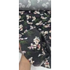 AKASYA Rayon İpek Floş Saten