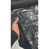 GÜMÜŞ PULLU KADİFE PUL PAYET