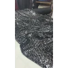 GÜMÜŞ PULLU KADİFE PUL PAYET
