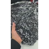 GÜMÜŞ PULLU KADİFE PUL PAYET