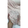 ÇİÇEK MÜSLİN Organik Pamuk Çift Kat