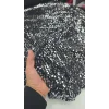 GÜMÜŞ PULLU KADİFE PUL PAYET