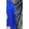 KADİFE PAYET Saks Mavi