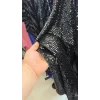 KADİFE PUL PAYET Siyah Renk Siyah Pul