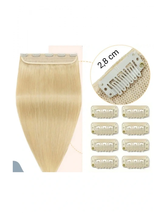 10 Adet Küçük Boy Peruk Klipsi 2, 8 cm Çıtçıt Toka Bebe Tokası Postiş Çıtçıtı