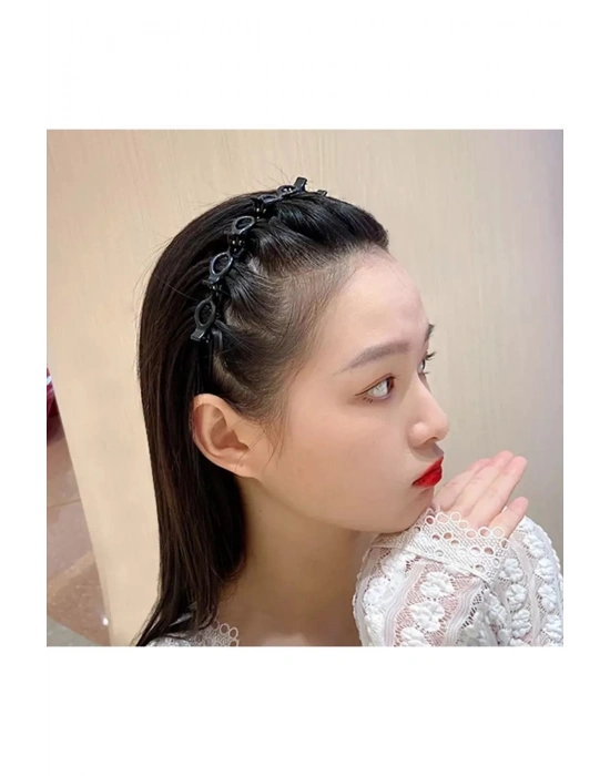 Siyah Renk Saç Bükücü Taç