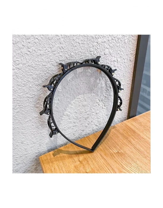 Siyah Renk Saç Bükücü Taç