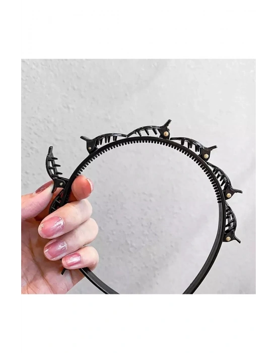 Siyah Renk Saç Bükücü Taç