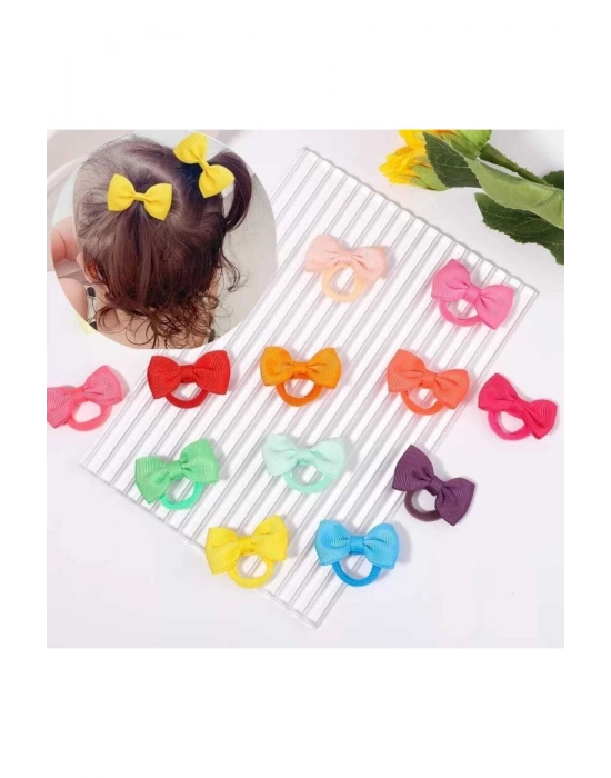 Lily 6 Çift Fiyonklu Lastik Toka Okul Tokası