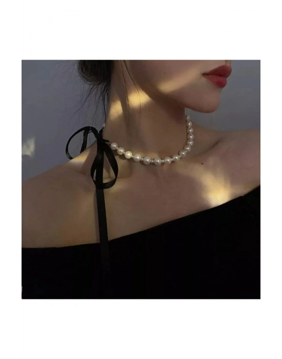 Vintage Incili Kolye