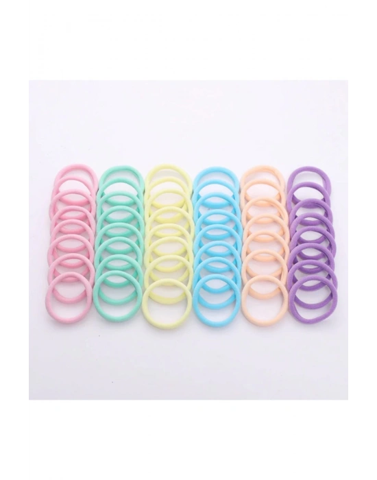 Kadın Pastel Renk 24 Adet Havlu Toka