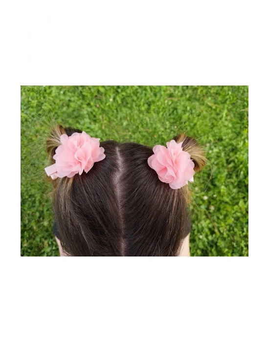 Kız Çocuk Somon 2li Klips Lily Toka