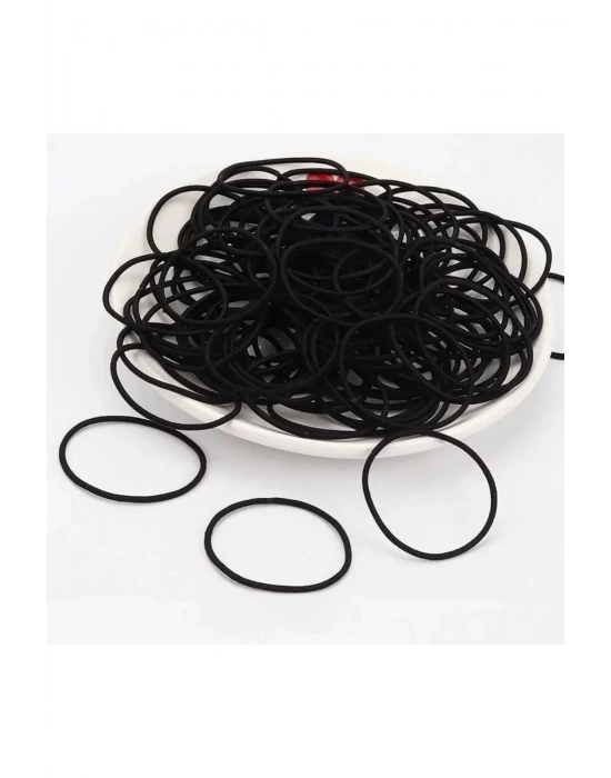 20 Adet Siyah Renk Yetişkin Ince Kumaş Lastik Toka Çap 5 Cm Kalınlık 3 Mm