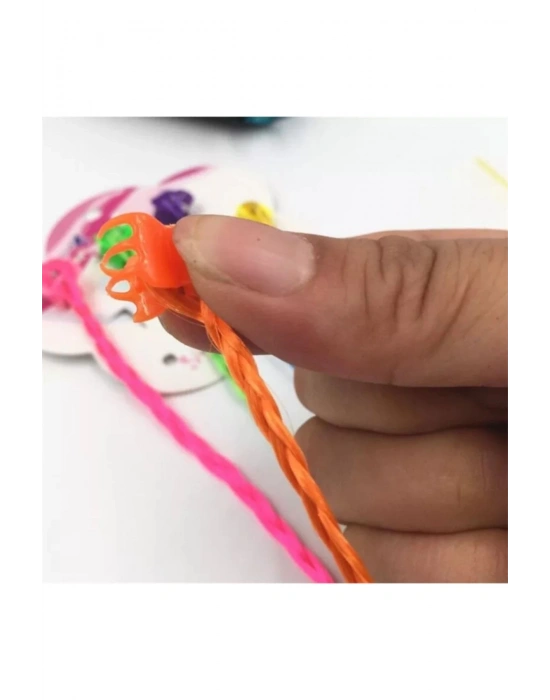 Lily 6 Âdet Mandal Tokalı Renkli Saç Postişi