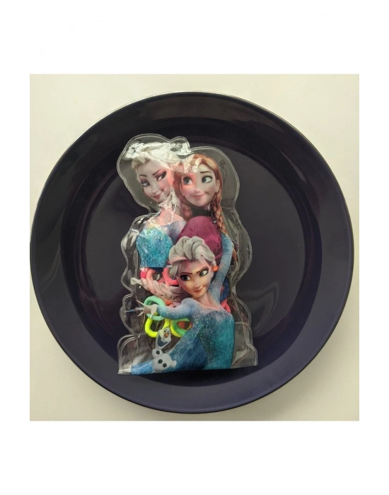 Lily Elsa Çantalı 50 Adet Karışık Renkli Havlu Lastik Toka Lily Örgü Tokası Bebek Saç Lastik Tokası