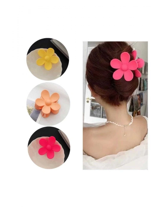 Vintage Üçlü Papatya Mandal Toka