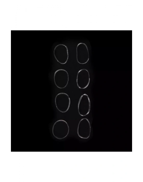 1000 Adet Kopmayan Şeffaf Perma Lastiği