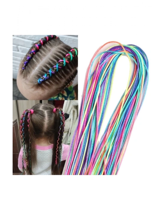 Lily Kalın Ipli Saç Süsleme Ipi Saç Ipi 8 Adet