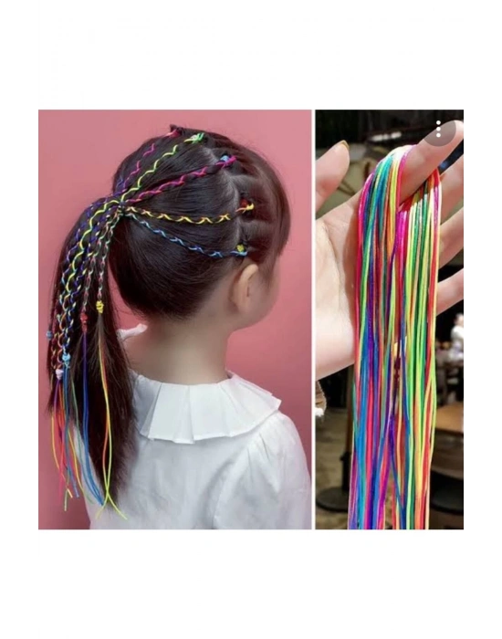 Lily Kalın Ipli Saç Süsleme Ipi Saç Ipi 8 Adet