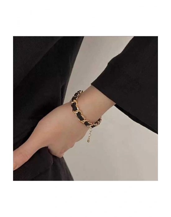 Vintage Zincir Model Bileklik