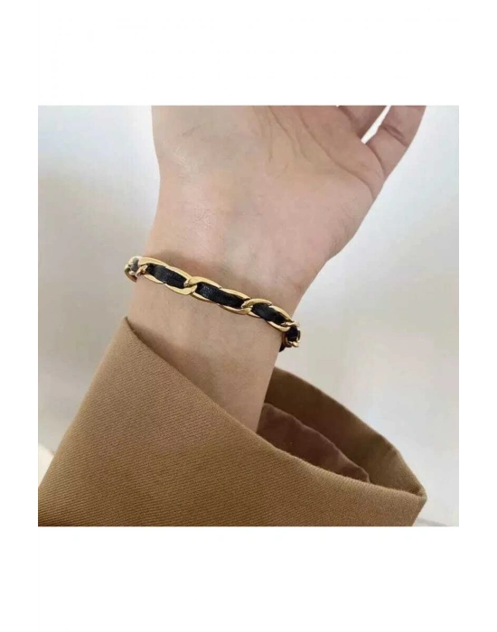 Vintage Zincir Model Bileklik