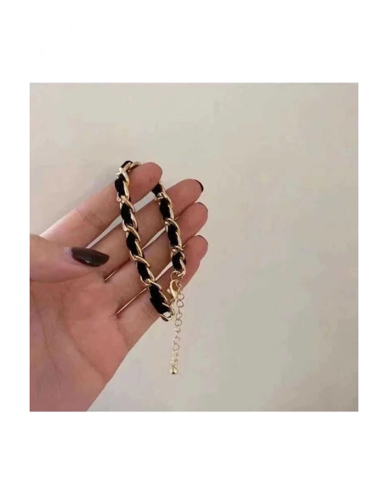 Vintage Zincir Model Bileklik