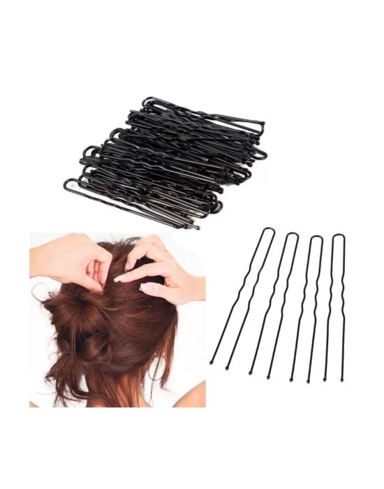 Vintage Siyah Renk Firkete 100 Adet