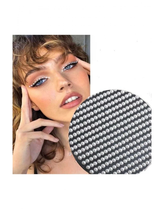 Vintage 100 Adet Inci Model Yüz Ve Vücut Taşı Sticker Taş