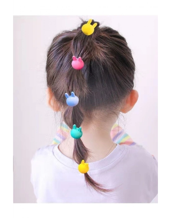 Lily 6 Adet Tavşan Model Candy Toka