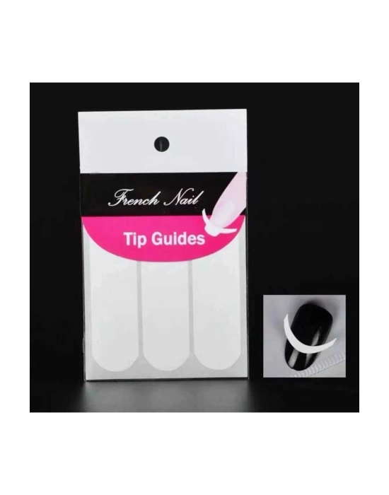 Tırnak French Sticker French Yapışkanlı Kağıdı