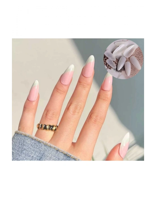 10 Adet Takma Tırnak Ve Yapıştırıcısı