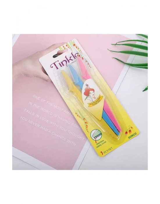 3&#39;lü Kaş Şekillendirici Kaş Ve Yüz Traş Bıçağı