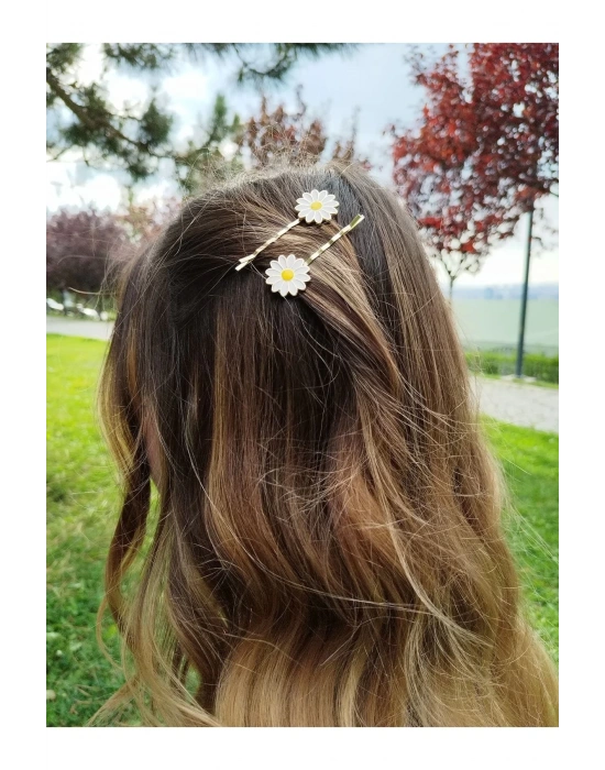 Lily Vintage Ikili Papatya Tel Toka