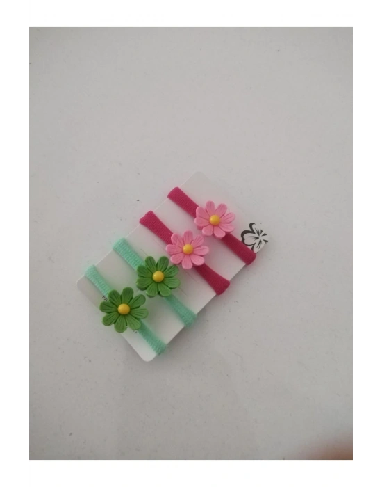 Lily Iki Çift Kız Bebek-çocuk Lastik Tokası