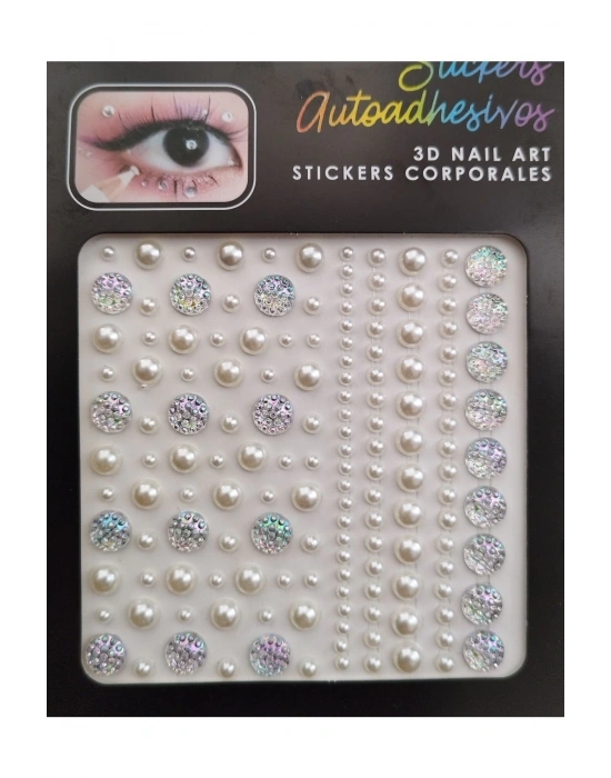 Vintage Karışık Model Yüz Ve Vücut Taşı Sticker Taş Europia Makyaj Taşı Festival Taşı