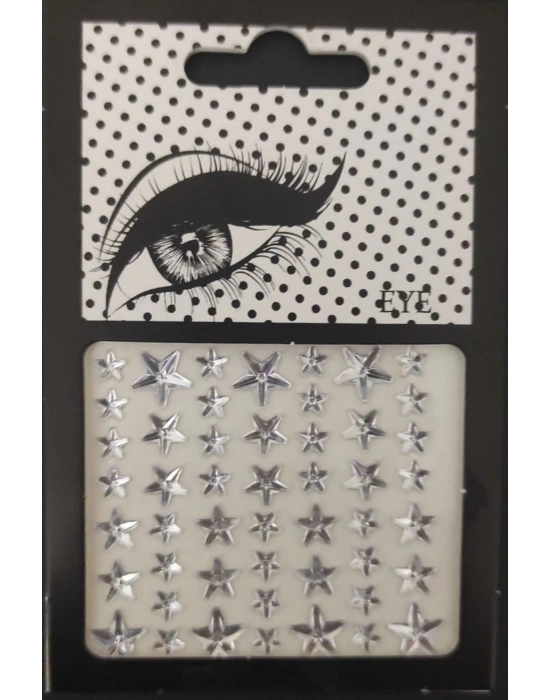 Vintage Yüz Ve Vücut Taşı Sticker Taş Europia Makyaj Taşı Festival Taşı