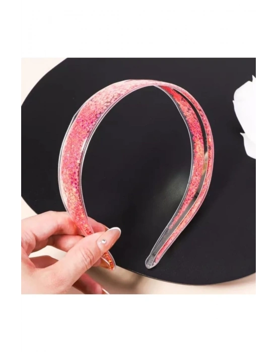 Lily Kız Çocuk Kırmızı Renk Pullu Taç