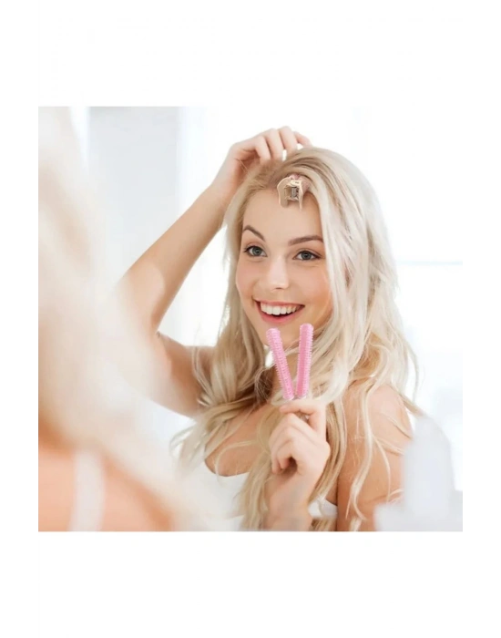 Vintage 2 Adet Saç Şekillendirici Hacim Tokası Saç Kabartma Tokası Bigudi