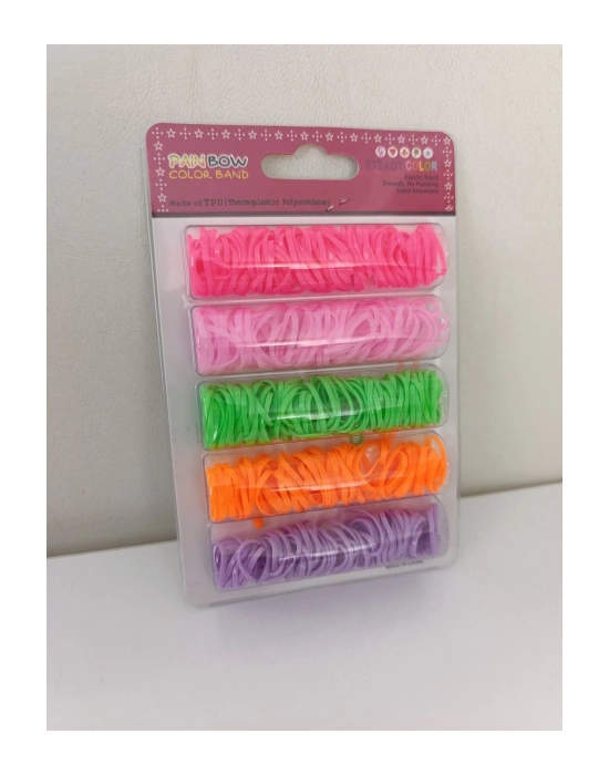 Lily Perma Lastiği Kız Çocuk-bebek Örgü Tokası