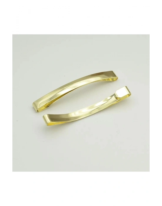 Vintage 2 Adet Klasik Sarı Metal Toka Eskitme Toka Nostaljik Anne Tokası