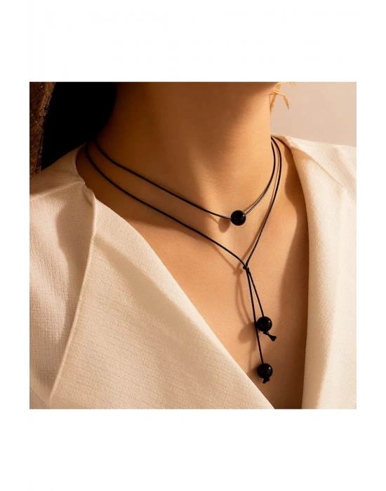 Vintage Vince Deri Kolye