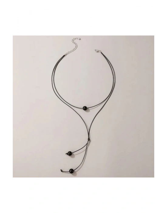 Vintage Vince Deri Kolye